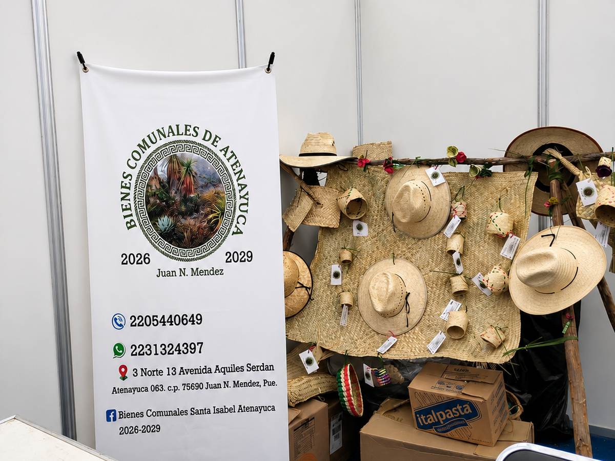 Stand listo para recibir visitantes