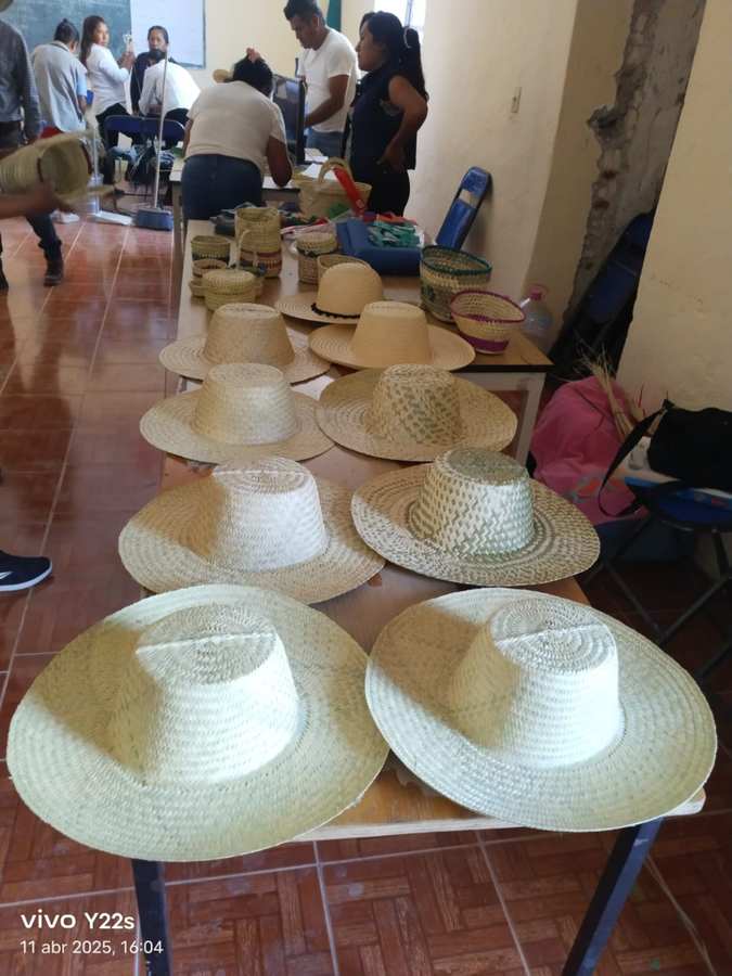 Sombreros de palma